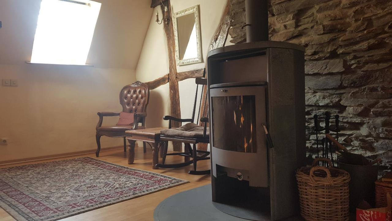 Historisches Haus Im Herzen Von Monschau Buitenkant foto